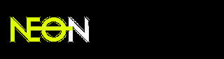 NEON logo in neon yellow