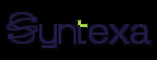 Syntexa logo with stylized S